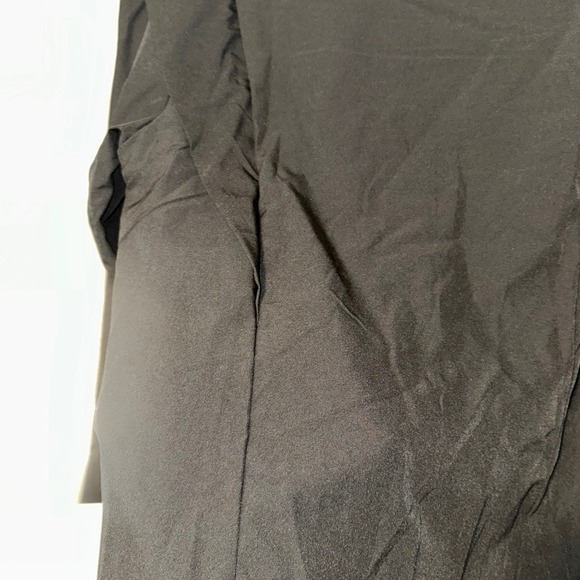 Black Woman's Dress Shirt Button Up Size Small 3/4 Sleeve Business Work Office - Picture 4 of 9